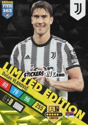 Sticker Dušan Vlahović - FIFA 365: 2022-2023. Adrenalyn XL - Panini