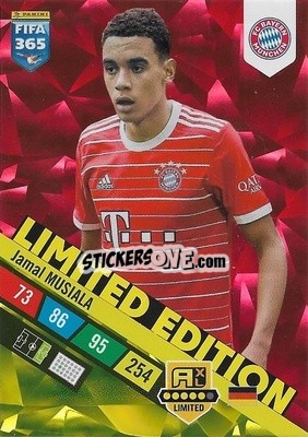Sticker Jamal Musiala - FIFA 365: 2022-2023. Adrenalyn XL n. LE-JM - Panini
