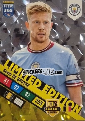Sticker Kevin de Bruyne - FIFA 365: 2022-2023. Adrenalyn XL n. LE-KDB - Panini