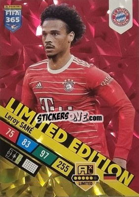 Sticker Leroy Sané - FIFA 365: 2022-2023. Adrenalyn XL n. LE-LS - Panini