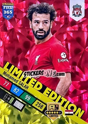 Sticker Mohamed Salah - FIFA 365: 2022-2023. Adrenalyn XL n. LE-MOS - Panini