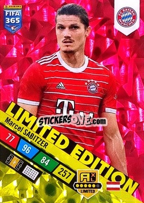 Sticker Marcel Sabitzer - FIFA 365: 2022-2023. Adrenalyn XL n. LE-MS - Panini