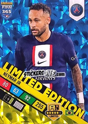 Sticker Neymar Jr - FIFA 365: 2022-2023. Adrenalyn XL - Panini