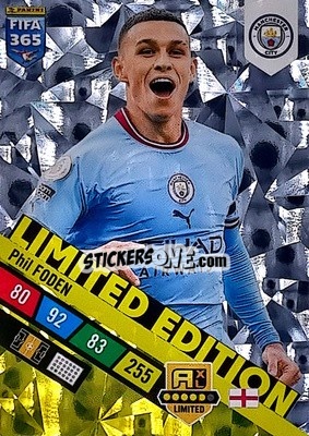 Sticker Phil Foden - FIFA 365: 2022-2023. Adrenalyn XL n. LE-PF - Panini
