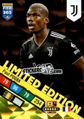 Sticker Paul Pogba - FIFA 365: 2022-2023. Adrenalyn XL n. LE-PP - Panini