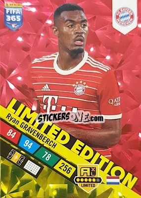 Sticker Ryan Gravenberch - FIFA 365: 2022-2023. Adrenalyn XL - Panini