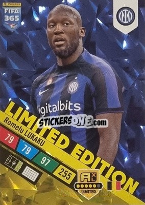 Sticker Romelu Lukaku - FIFA 365: 2022-2023. Adrenalyn XL n. LE-RLU - Panini