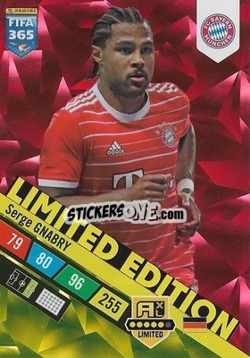 Sticker Serge Gnabry - FIFA 365: 2022-2023. Adrenalyn XL n. LE-SG - Panini