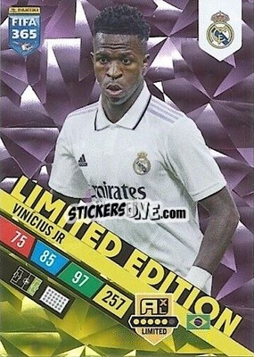 Sticker Vinícius Jr - FIFA 365: 2022-2023. Adrenalyn XL - Panini