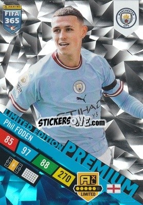 Sticker Phil Foden - FIFA 365: 2022-2023. Adrenalyn XL n. LEP-PF - Panini