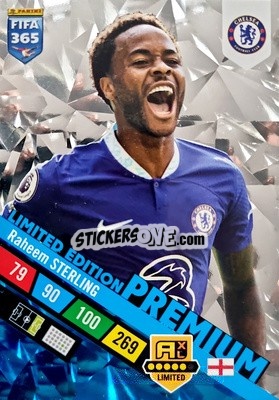 Sticker Raheem Sterling - FIFA 365: 2022-2023. Adrenalyn XL n. LEP-RS - Panini