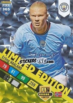 Sticker Erling Haaland - FIFA 365: 2022-2023. Adrenalyn XL n. XXL-EH - Panini