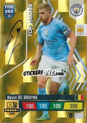 Cromo Kevin De Bruyne - FIFA 365: 2022-2023. Adrenalyn XL - Panini