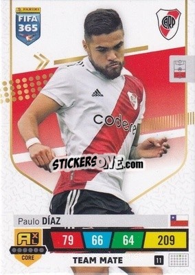 Sticker Paulo Díaz - FIFA 365: 2022-2023. Adrenalyn XL n. 11 - Panini