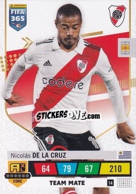 Sticker Nicolás De La Cruz - FIFA 365: 2022-2023. Adrenalyn XL - Panini