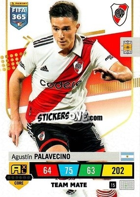 Sticker Agustín Palavecino - FIFA 365: 2022-2023. Adrenalyn XL n. 15 - Panini