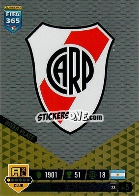 Sticker Club Badge - FIFA 365: 2022-2023. Adrenalyn XL n. 23 - Panini