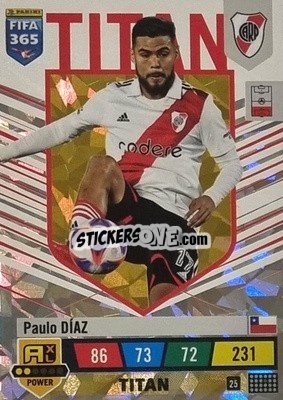 Sticker Paulo Díaz - FIFA 365: 2022-2023. Adrenalyn XL n. 25 - Panini