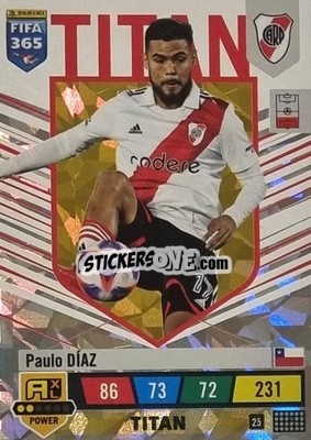 Figurina Paulo Díaz - FIFA 365: 2022-2023. Adrenalyn XL - Panini