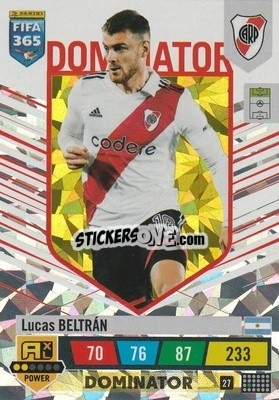 Sticker Lucas Beltrán - FIFA 365: 2022-2023. Adrenalyn XL n. 27 - Panini