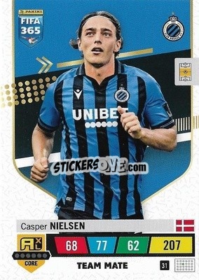 Cromo Casper Nielsen - FIFA 365: 2022-2023. Adrenalyn XL - Panini