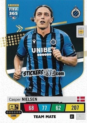 Sticker Casper Nielsen - FIFA 365: 2022-2023. Adrenalyn XL n. 31 - Panini