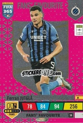 Sticker Ferran Jutglà - FIFA 365: 2022-2023. Adrenalyn XL - Panini