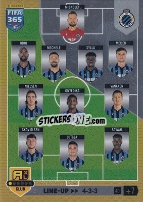 Sticker Line-up - FIFA 365: 2022-2023. Adrenalyn XL - Panini