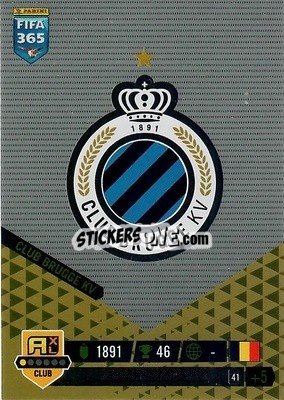 Sticker Club Badge - FIFA 365: 2022-2023. Adrenalyn XL n. 41 - Panini