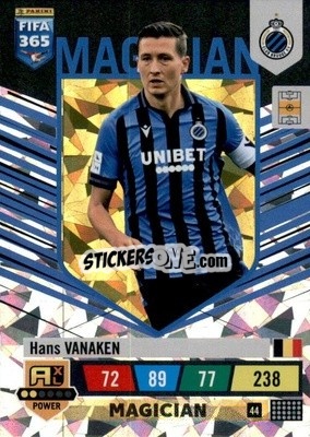 Sticker Hans Vanaken - FIFA 365: 2022-2023. Adrenalyn XL n. 44 - Panini