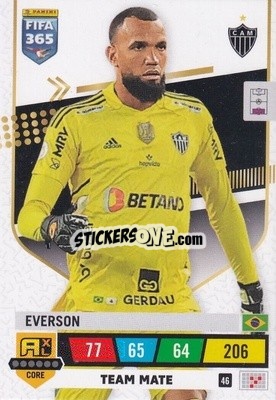 Sticker Everson - FIFA 365: 2022-2023. Adrenalyn XL n. 46 - Panini