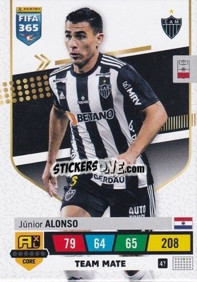 Figurina Júnior Alonso - FIFA 365: 2022-2023. Adrenalyn XL - Panini