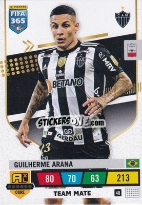 Sticker Guilherme Arana - FIFA 365: 2022-2023. Adrenalyn XL - Panini