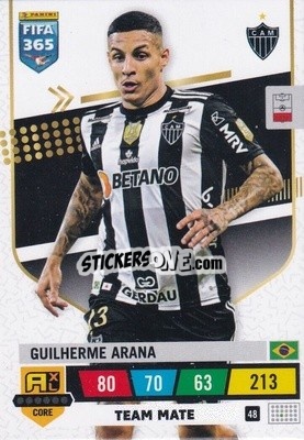 Sticker Guilherme Arana - FIFA 365: 2022-2023. Adrenalyn XL n. 48 - Panini