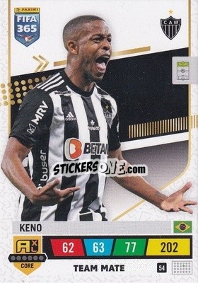 Sticker Keno - FIFA 365: 2022-2023. Adrenalyn XL n. 54 - Panini
