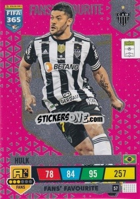 Sticker Hulk - FIFA 365: 2022-2023. Adrenalyn XL n. 57 - Panini