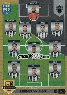 Figurina Line-up - FIFA 365: 2022-2023. Adrenalyn XL - Panini