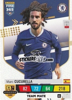 Sticker Marc Cucurella - FIFA 365: 2022-2023. Adrenalyn XL n. 65 - Panini