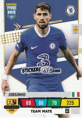 Figurina Jorginho - FIFA 365: 2022-2023. Adrenalyn XL - Panini