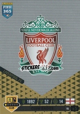 Sticker Club Badge - FIFA 365: 2022-2023. Adrenalyn XL - Panini