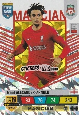 Sticker Trent Alexander-Arnold - FIFA 365: 2022-2023. Adrenalyn XL n. 98 - Panini