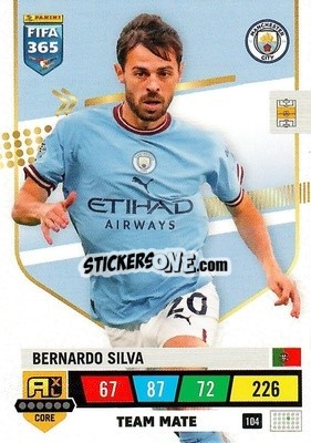Sticker Bernardo Silva - FIFA 365: 2022-2023. Adrenalyn XL - Panini