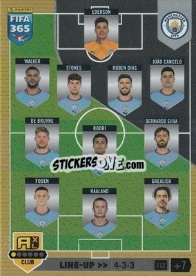 Sticker Line-up - FIFA 365: 2022-2023. Adrenalyn XL n. 112 - Panini