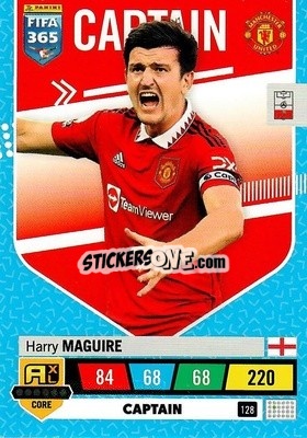 Sticker Harry Maguire - FIFA 365: 2022-2023. Adrenalyn XL n. 128 - Panini