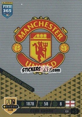 Sticker Club Badge - FIFA 365: 2022-2023. Adrenalyn XL n. 131 - Panini