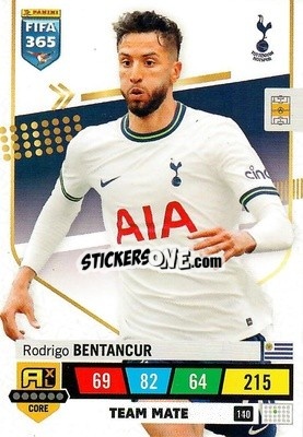 Sticker Rodrigo Bentancur - FIFA 365: 2022-2023. Adrenalyn XL n. 140 - Panini