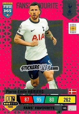 Sticker Pierre-Emile Højbjerg - FIFA 365: 2022-2023. Adrenalyn XL n. 145 - Panini