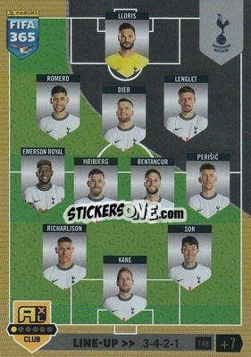 Sticker Line-up - FIFA 365: 2022-2023. Adrenalyn XL n. 148 - Panini