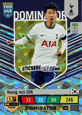 Sticker Heung-min Son - FIFA 365: 2022-2023. Adrenalyn XL n. 153 - Panini