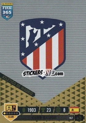 Sticker Club Badge - FIFA 365: 2022-2023. Adrenalyn XL n. 167 - Panini